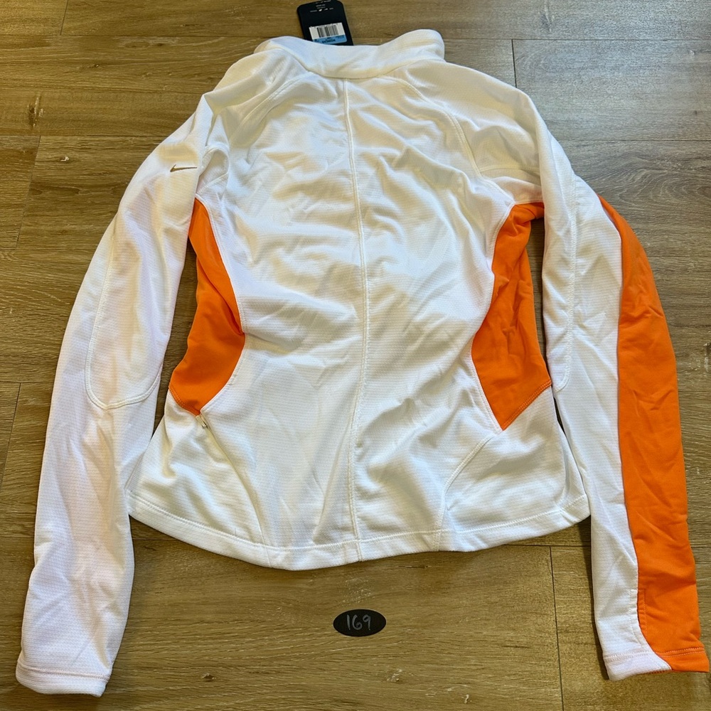 Nike Runner Womens M Sphere DRY  1/4 Zip Running Long Sleeve REFLECTIVE Jacket - Picture 15 of 15